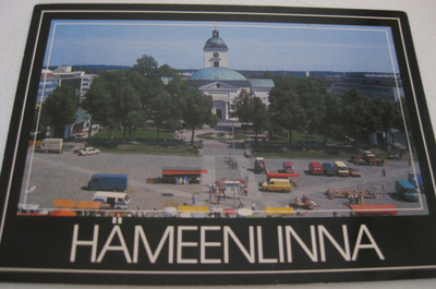 Hämeenlinna torinäkymää kulkematon