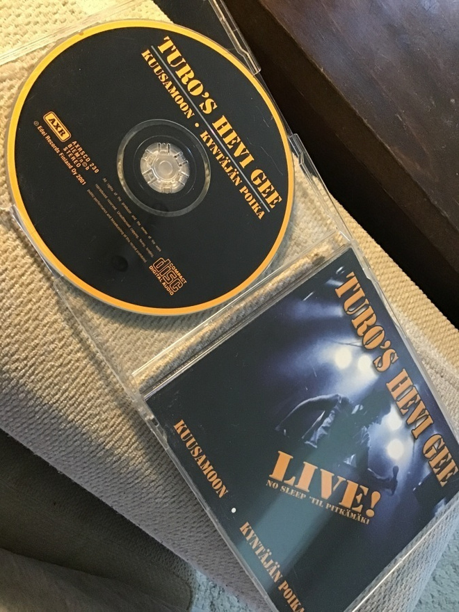 Turo’s Hevi Gee / Live! No sleep till pitkämäki CDS single