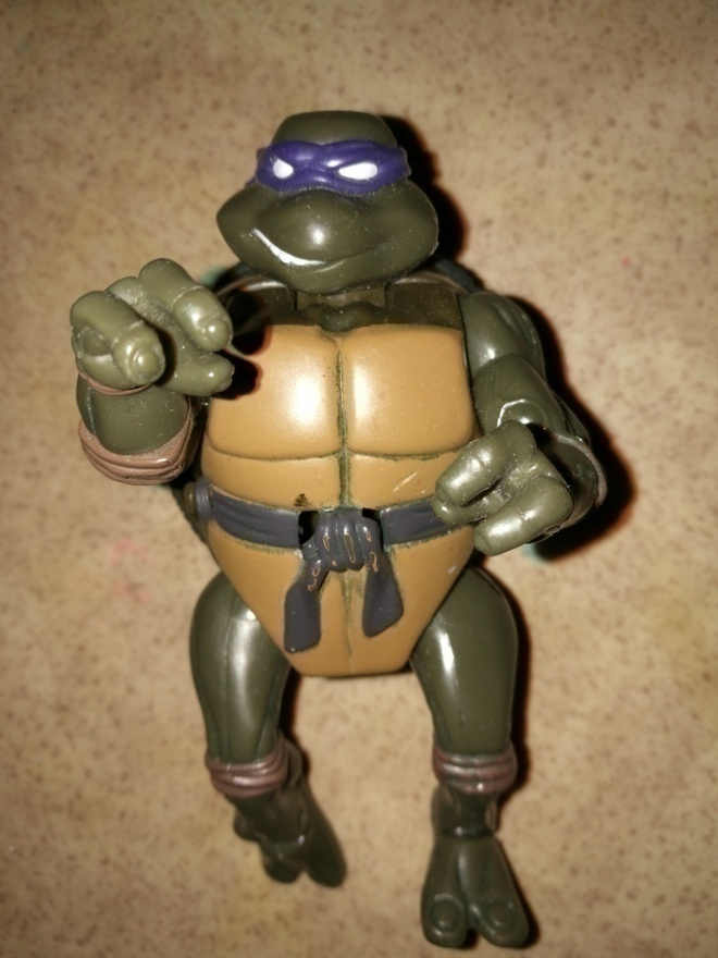 Turtles hahmo n. 13 cm Donatello Mutantti kilpikonna
