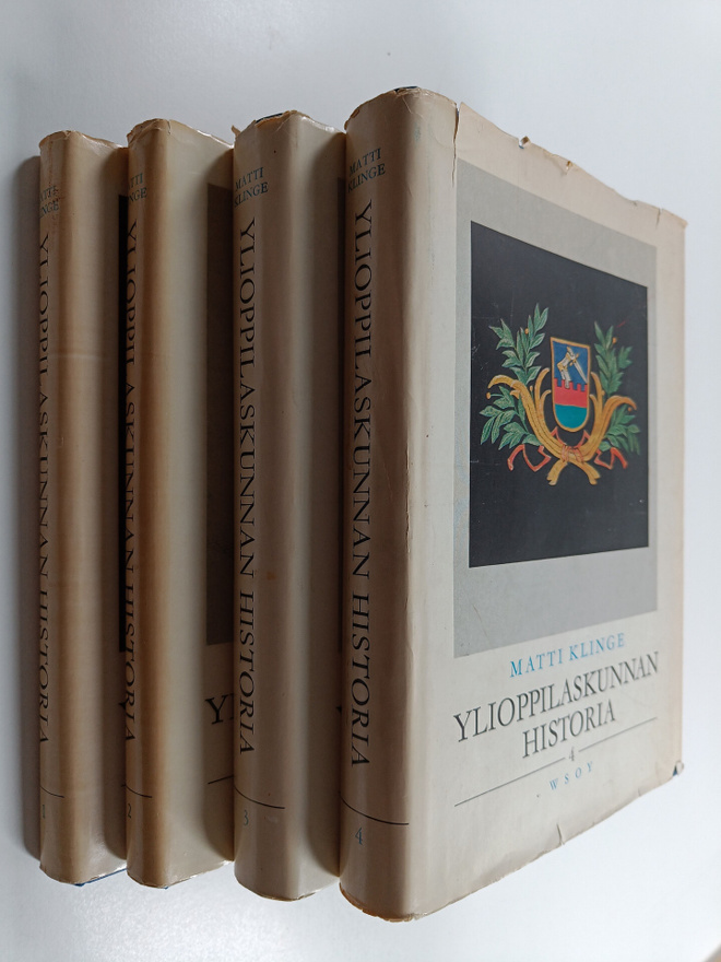 Matti Klinge : Ylioppilaskunnan historia 1-4