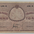 10 Markkaa 1909 Litt. A 2054615 - pikkukuva 1