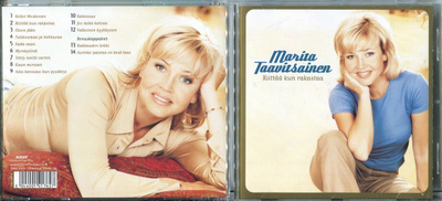 MARITA TAAVITSAINEN . CD-LEVY . RIITTÄÄ KUN RAKASTAA