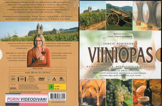 viiniopas (jancis robinson)	(23 348)	UUSI	-FI-	DVD	digiback,