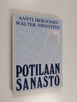 Antti Hervonen : Potilaan sanasto