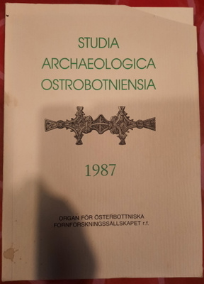 Studia Archaeologica Ostrobotniensia 1987