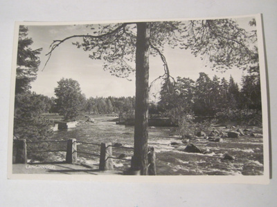 VANHA Postikortti Kotka 1950-l Alkup.Mallikappale
