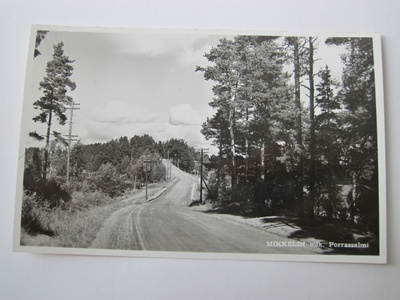 VANHA Postikortti  Mikkeli 1950-l  Alkup.Mallikappale