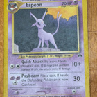 Pokémon Espeon 20/75 Neo Discovery Rare Eeveelution WOTC - pikkukuva 1