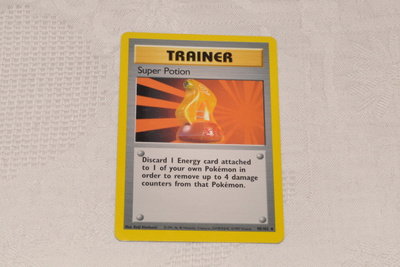 v.1999 TRAINER - Super Potion - Pokemon kortti 90/102