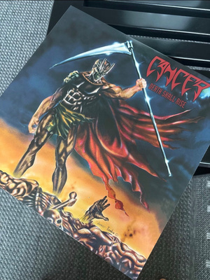 CANCER : Death Shall Rise MAGENTA LP