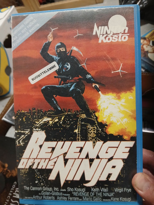 Ninjan kosto vhs