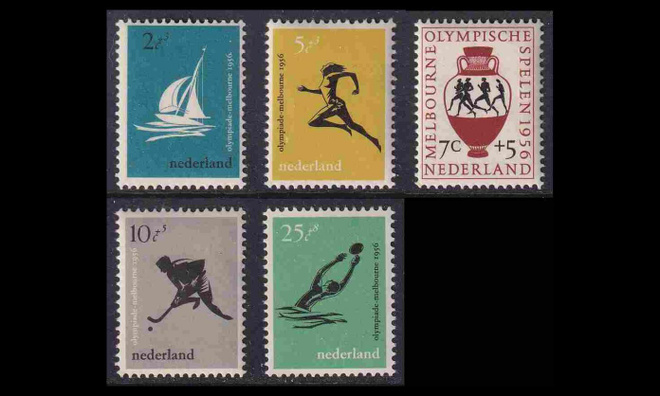 Alankomaat 678-82 * Olympialaiset Melbourne (1956)