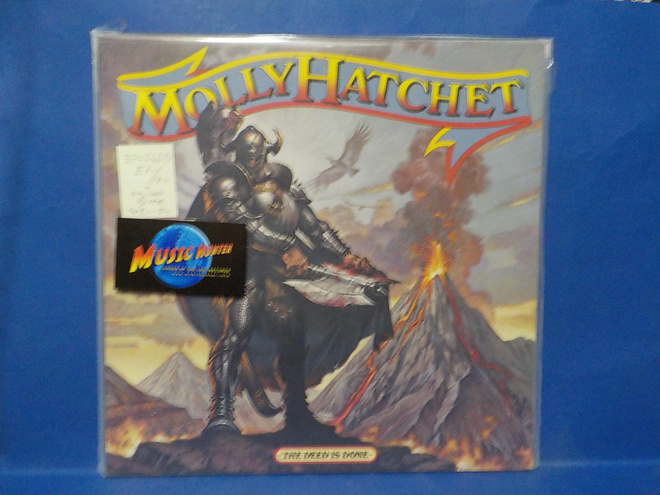 MOLLY HATCHET - THE DEED IS DONE EX-/M- 1ST EU -84 PRESS LP