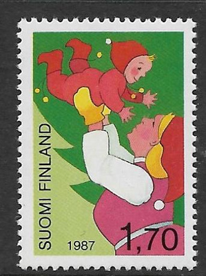 Joulu 1987 1,70mk (LAPE 1031) **