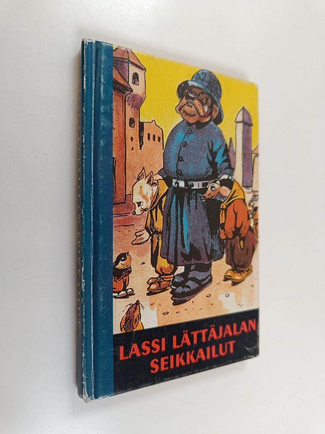 Helmi Krohn : Lassi Lättäjalan seikkailut : kuvitettu ker...