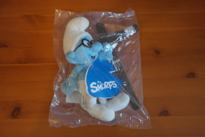 Smurffi marionetti.Avaamaton pakkaus.