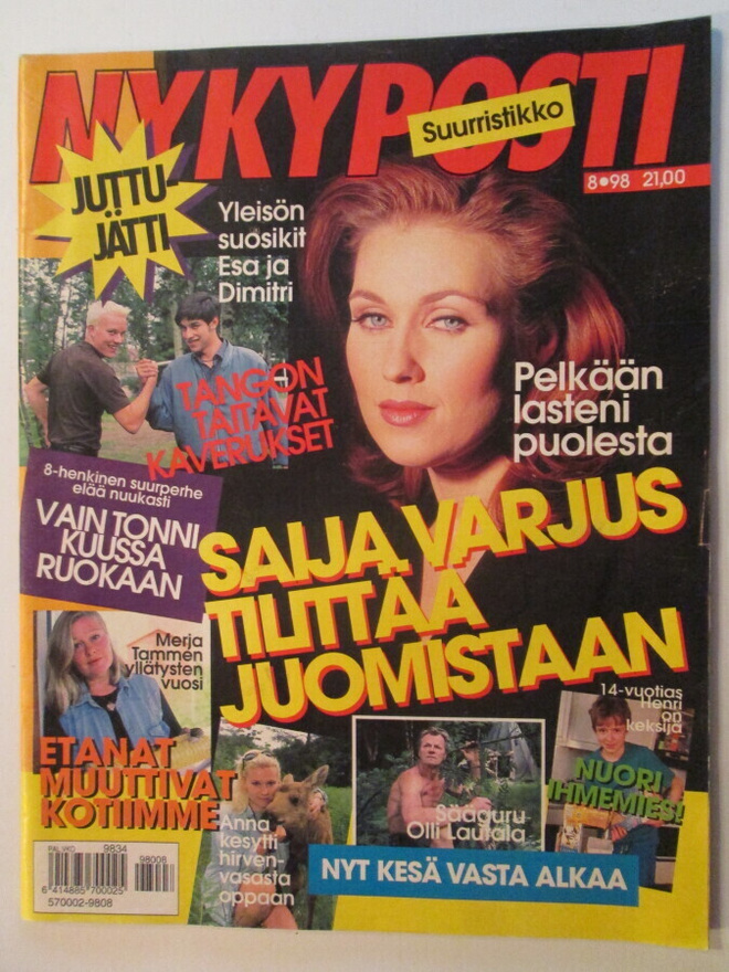 NYKYPOSTI LEHTI 8 / 1998 SISÄLLYSLUETTELO KUVA 2
