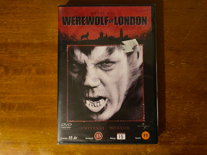 Werewolf of London DVD