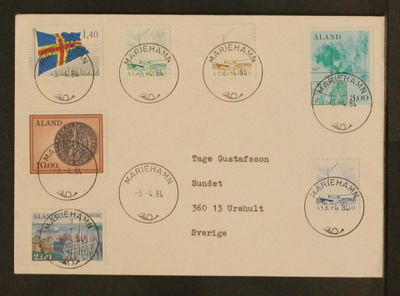 # 23792 # ÅL - Loisto leimainen kuori Ruotsiin 1984