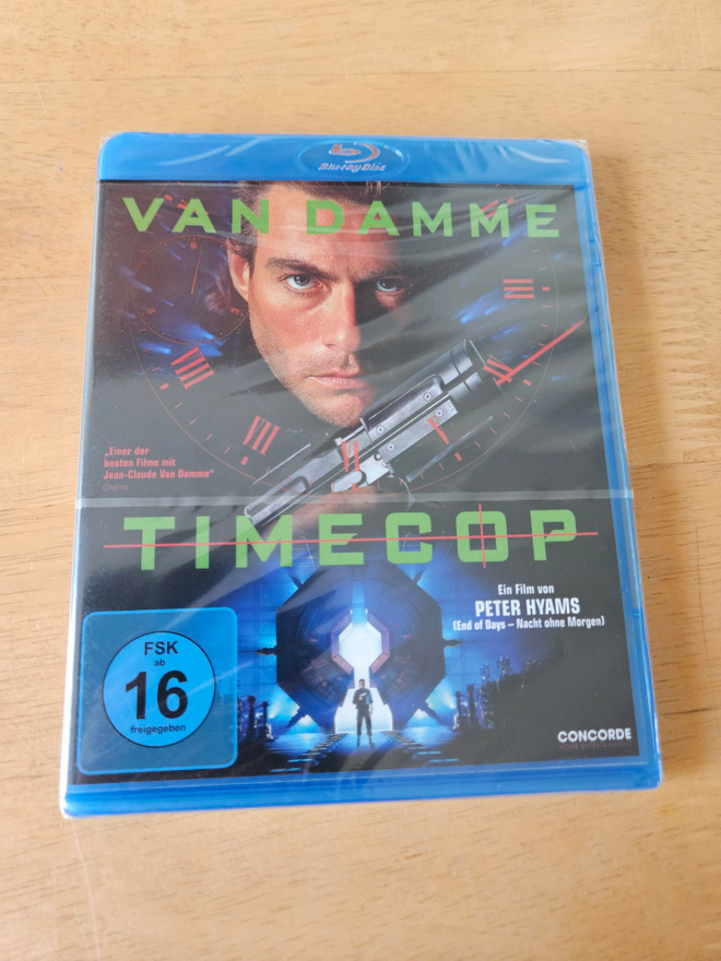 Timecop (Blu-ray, uusi)