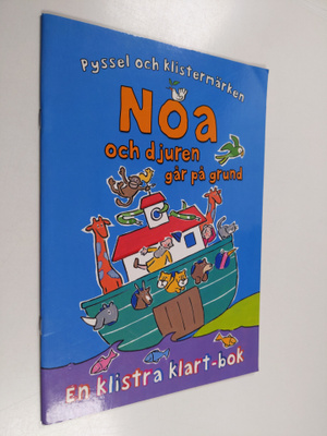 Noa och djuren går på grund - pyssel och klistermärken