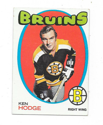 1971-72 Topps #115 Ken Hodge , Boston Bruins