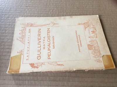 SATUPIRTTI XXX GULLIVERIN MATKA PEUKALOISTEN MAAHAN 1920
