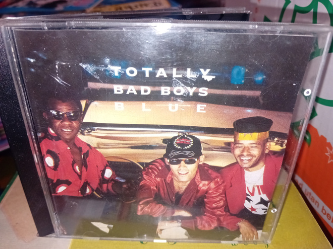 CD Totally Bad Boys Blue ( SIS POSTIKULU )