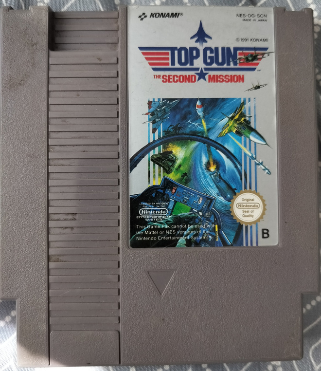 NES Top Gun - Second Mission (L)