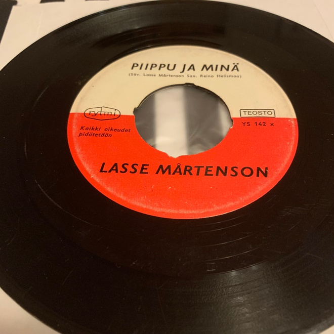 LASSE MÅRTENSON * RITVA MUSTONEN: Piippu ja minä +* FIN 1964