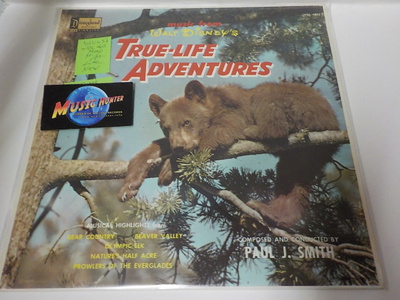 OST - TRUE-LIFE ADVENTURES WALT DISNEY M-/M- LP
