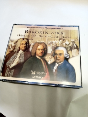 3CD HÄNDEL, J.S. BACH, C.P.E. BACH - Barokin aika