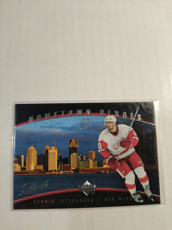 2005-06 Upper Deck Hometown Heroes #HH34 Henrik Zetterberg