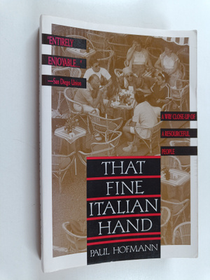 Paul Hofmann : That fine Italian hand
