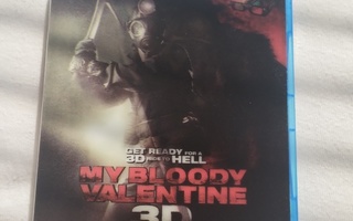 My Bloody Valentine 3D + 4x lasit Blu-ray *Suomijulkaisu