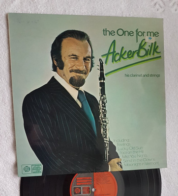 Acker Bilk His Clarinet And Strings – The One For Me LP UK