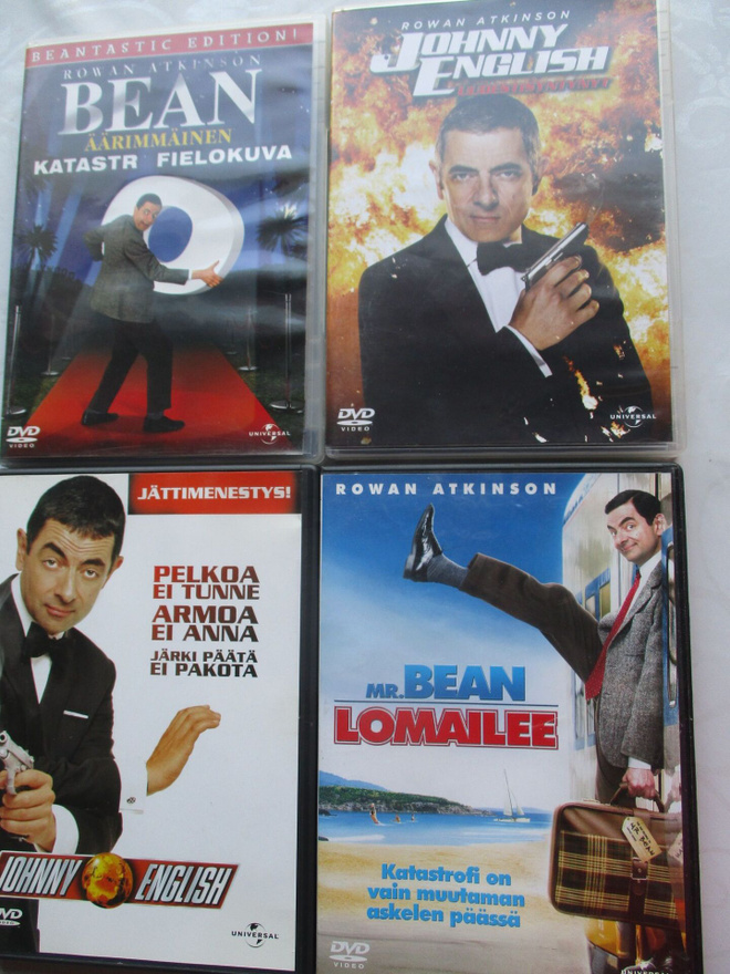 4 KPL DVD ROWAN ATKINSON ELOKUVAA