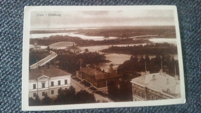 Oulu. v.1909 kulkenut postikortti
