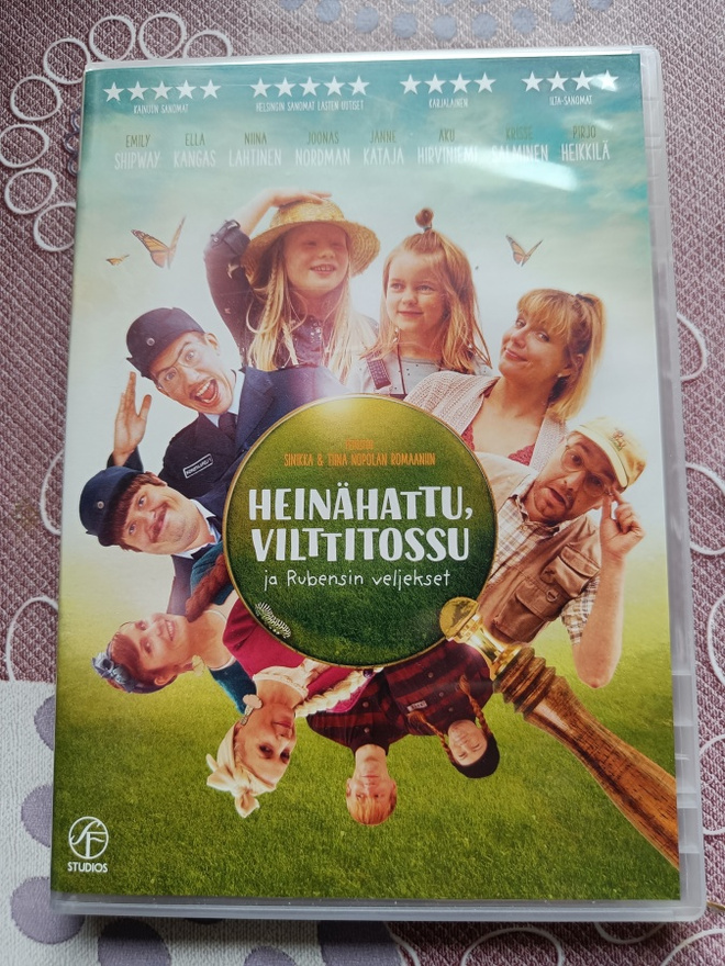 Heinähattu, Vilttitossu ja Rubensin veljekset DVD