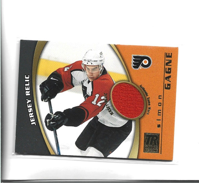 SIMON GAGNE - FLYERS - JERSEY RELIC #TR-SG - ORANSSI