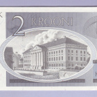 Viro 2 Krooni v.1992 UNC P-70 - pikkukuva 2
