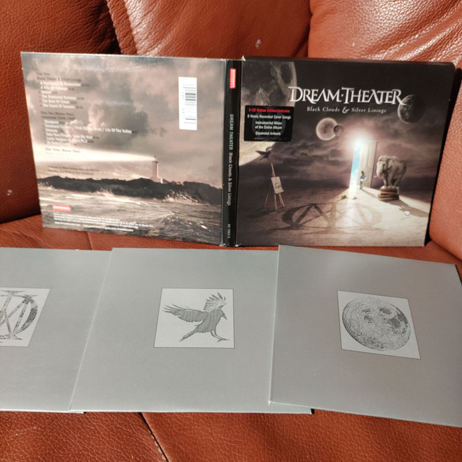 DREAM THEATER -black clouds&silver linings 3cd.