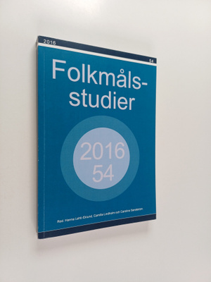 Folkmålsstudier 54/2016