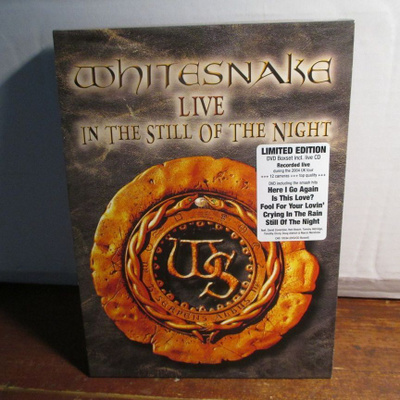 WHITESNAKE:IN THE STILL OF THE NIGHT LIVE CD+DVD
