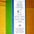 LED LOISTEPUTKI AIRAM 59 cm G13 9W 3000K 900lm + LED SYTYTIN - pikkukuva 5