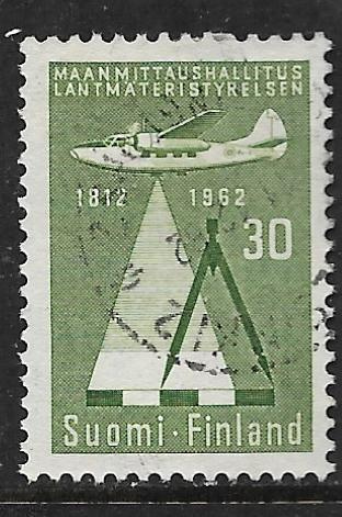 Maanmittaushallitus 150v 1962 (LAPE 555) O