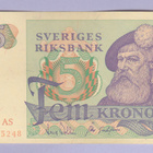 Ruotsi 5 Kronor v.1981 P-51d - pikkukuva 1