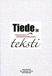 Sonja Kniivilä: Tiede ja teksti