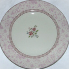 Iso Ruokalautanen Rose Damask (6 kpl) - pikkukuva 1