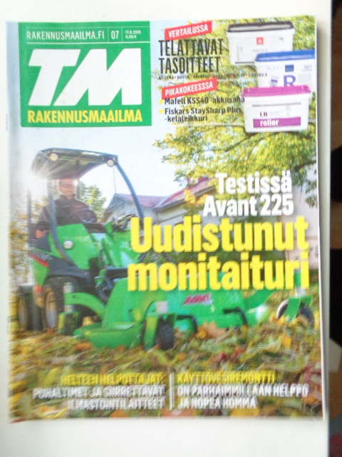 Tekniikan Maailma Nro 7/2016 - Rakennusmaailma (5.7)